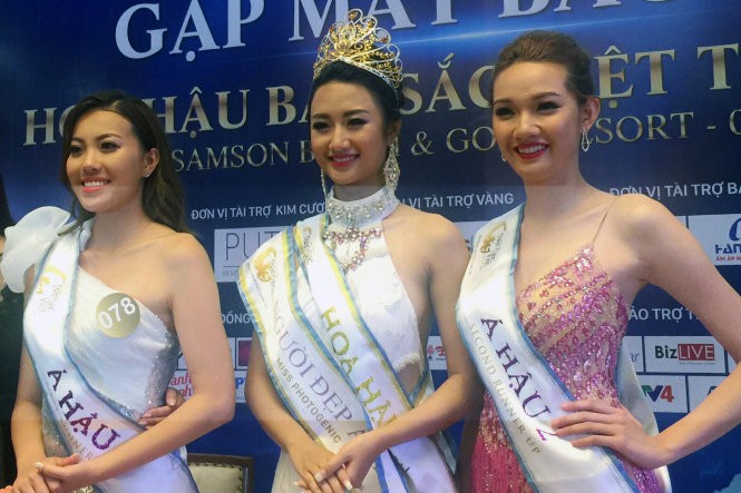 Trân Thi Thu Ngân a été élue Miss Monde de l’identité vietnamienne 2016 - ảnh 1